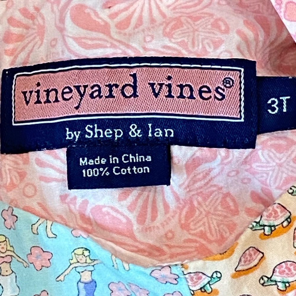 Vineyard Vines by Shep & Ian patchwork dress - Picture 4 of 4